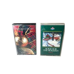 Lot Of 2 Vintage Christmas Music Cassette‎ Tapes Victoria's Secret And Amoco